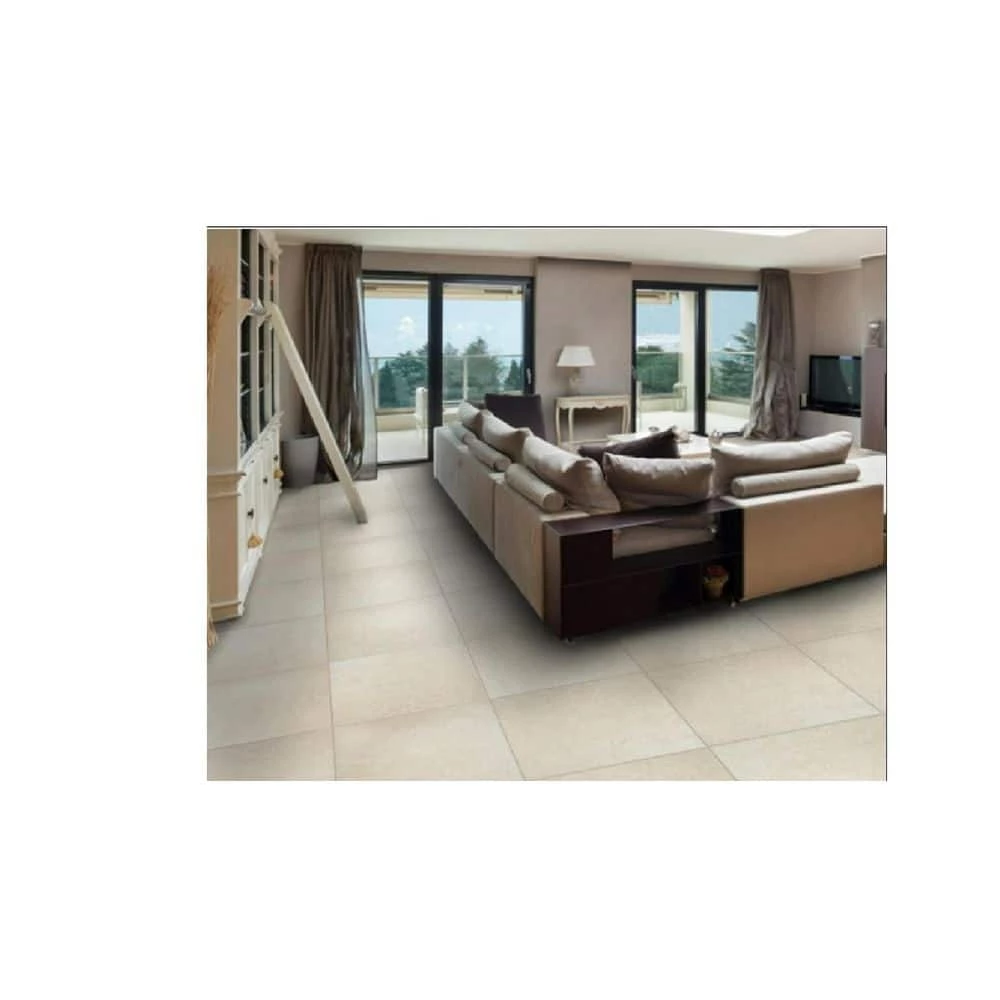 Sonoma Beige 16 in. x 16 in. Ceramic Floor and Wall Tile (10.76 sq. ft. / case) by TrafficMaster 4 Sonoma Beige 16 in. x 16 in. Ceramic Floor and Wall Tile (10.76 sq. ft. / case) by TrafficMaster - Image 2