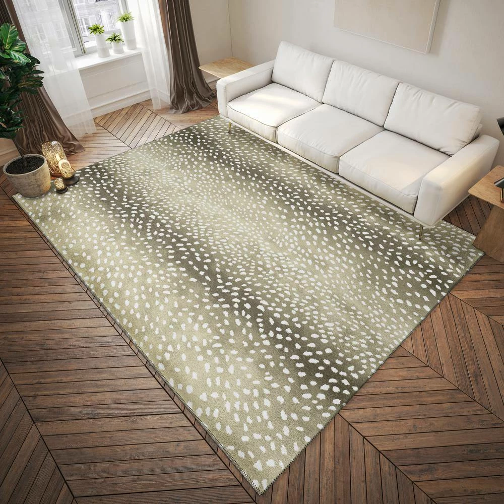 Kruger Stone 10 ft. x 14 ft. Animal Print Area Rug by Addison Rugs 10 Kruger Stone 10 ft. x 14 ft. Animal Print Area Rug by Addison Rugs - Image 8
