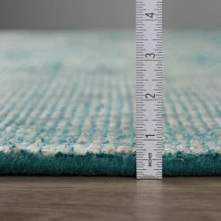 Dexter 1 Teal 2 ft. 3 in. x 7 ft. 6 in. Tonal Solid Wool and Viscose Indoor Area Rug Runner by Addison Rugs 15 Dexter 1 Teal 2 ft. 3 in. x 7 ft. 6 in. Tonal Solid Wool and Viscose Indoor Area Rug Runner by Addison Rugs -Cozy Floor Style teal addison rugs area rugs hddx1te2x8 1f 1000