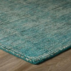 Dexter 1 Teal 2 ft. 3 in. x 7 ft. 6 in. Tonal Solid Wool and Viscose Indoor Area Rug Runner by Addison Rugs 14 Dexter 1 Teal 2 ft. 3 in. x 7 ft. 6 in. Tonal Solid Wool and Viscose Indoor Area Rug Runner by Addison Rugs -Cozy Floor Style teal addison rugs area rugs hddx1te2x8 4f 1000