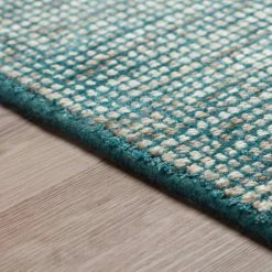 Dexter 1 Teal 2 ft. 3 in. x 7 ft. 6 in. Tonal Solid Wool and Viscose Indoor Area Rug Runner by Addison Rugs 12 Dexter 1 Teal 2 ft. 3 in. x 7 ft. 6 in. Tonal Solid Wool and Viscose Indoor Area Rug Runner by Addison Rugs -Cozy Floor Style teal addison rugs area rugs hddx1te2x8 e1 1000