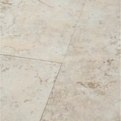 Travertine 12 in. x 12 in. Peel and Stick Vinyl Tile (30 sq. ft. / case) by TrafficMaster -Cozy Floor Style travertine beige trafficmaster vinyl tile ss2380 40 1000