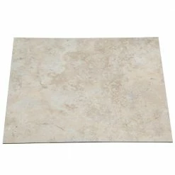 Travertine 12 in. x 12 in. Peel and Stick Vinyl Tile (30 sq. ft. / case) by TrafficMaster -Cozy Floor Style travertine beige trafficmaster vinyl tile ss2380 66 1000