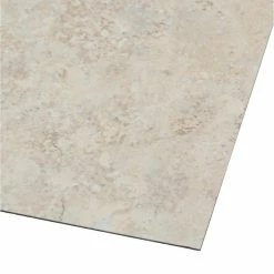 Travertine 12 in. x 12 in. Peel and Stick Vinyl Tile (30 sq. ft. / case) by TrafficMaster -Cozy Floor Style travertine beige trafficmaster vinyl tile ss2380 a0 1000