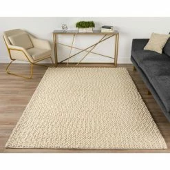 Samson 1 Vanilla 8 ft. x 10 ft. Area Rug by Addison Rugs -Cozy Floor Style vanilla addison rugs area rugs hdsm1va8x10 31 1000
