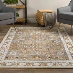 Athena 4 Walnut 8 ft. 6 in. x 12 ft. 9 in. Area Rug by Addison Rugs -Cozy Floor Style walnut addison rugs area rugs hdat4wa9x13 31 1000