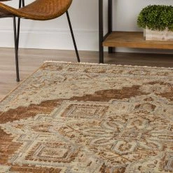 Freya 1 Walnut 7 ft. 6 in. x 9 ft. 8 in. Vintage Medallion Indoor Area Rug by Addison Rugs 18 Freya 1 Walnut 7 ft. 6 in. x 9 ft. 8 in. Vintage Medallion Indoor Area Rug by Addison Rugs -Cozy Floor Style walnut addison rugs area rugs hdfr1wa8x10 76 1000
