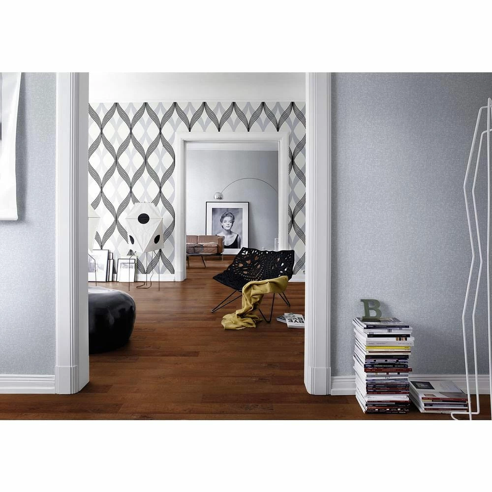 Walnut Ember Java 6 in. x 36 in. Vinyl Peel and Stick Vinyl Plank (36 sq. ft. / case) by TrafficMaster 4 Walnut Ember Java 6 in. x 36 in. Vinyl Peel and Stick Vinyl Plank (36 sq. ft. / case) by TrafficMaster - Image 2