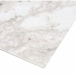 Groutable 18 in. x 18 in. White and Grey Travertine Peel and Stick Vinyl Tile (36 sq. ft. / case) by TrafficMaster -Cozy Floor Style white and grey travertine trafficmaster vinyl tile a8006821 66 1000