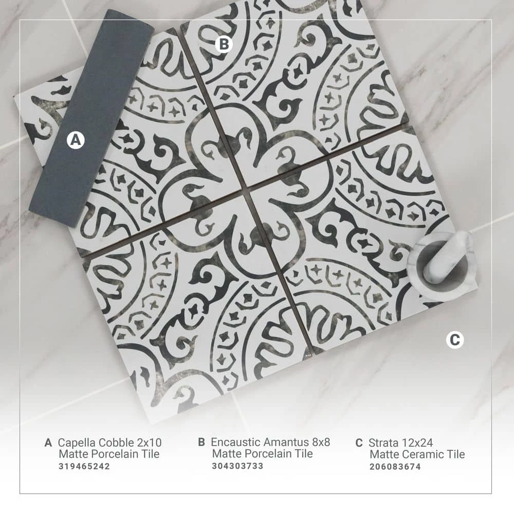 Strata 12 in. x 24 in. Matte Ceramic Stone Look Floor and Wall Tile (16 sq. ft./Case) by TrafficMaster 13 Strata 12 in. x 24 in. Matte Ceramic Stone Look Floor and Wall Tile (16 sq. ft./Case) by TrafficMaster - Image 11